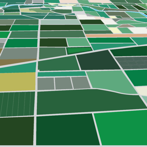 Skyline Design-Along the Banks of Rivers High Above by Brian Alfred