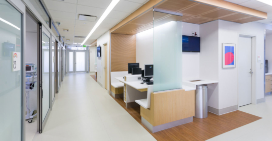 Skyline Design-Angie Fowler Cancer Institute - Nurses' Station