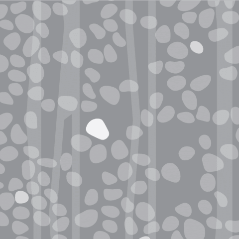 Skyline Design-Dayglow Large by Rosalyn Cama